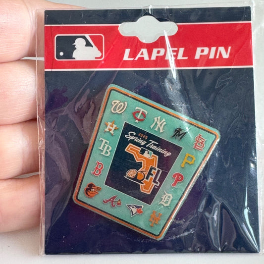 2020 MLB Spring Training Florida Pin – All Teams Logo Badge