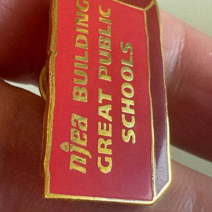 NJEA Building Great Public Schools New Jersey Education Association Pin Union