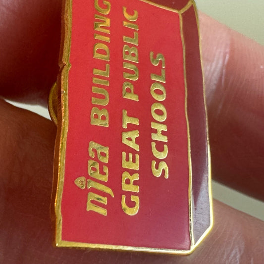 NJEA Building Great Public Schools New Jersey Education Association Pin Union