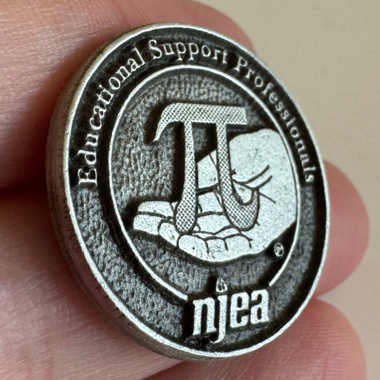 Vintage Education Support Professionals ESP NJEA New Jersey Education Assn Pin