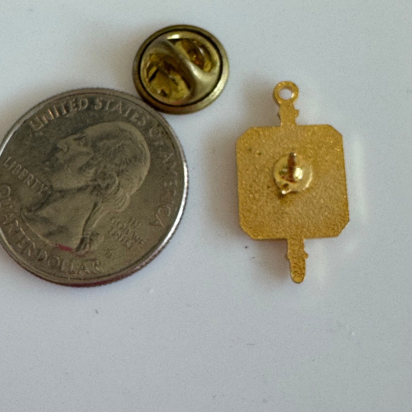 Tri-M Music Honor Society Gold Tone Fraternity Lapel Pin