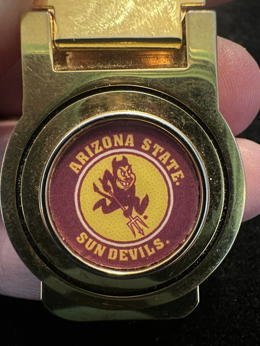 Arizona State Sun Devils Gold Tone Money Clip