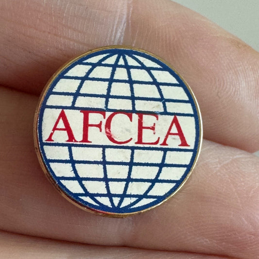 Vintage AFCEA Union Logo Lapel Pin