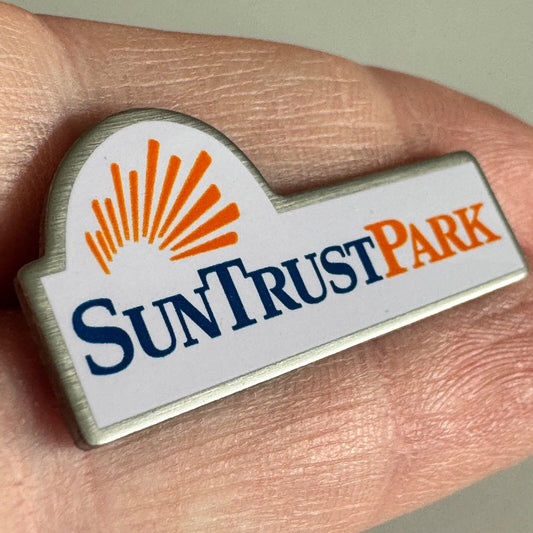 Vintage SunTrust Park Logo Pin – Atlanta Braves Stadium Collectible