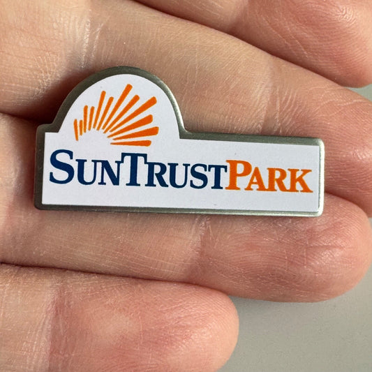 Vintage SunTrust Park Logo Pin – Atlanta Braves Stadium Collectible