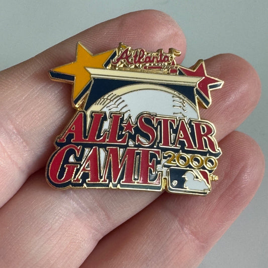 Vintage MLB All-Star Game 2000 Pin – Atlanta Host Commemorative