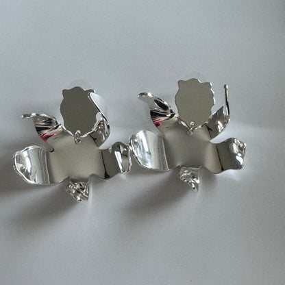 Silver Tone Lele Sadoughi Lily Drop Earrings