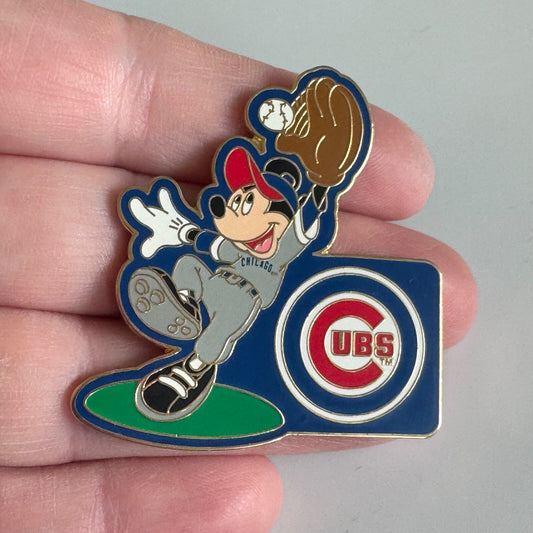 Vintage Chicago Cubs Disney Mickey Mouse Baseball Pin – MLB Crossover