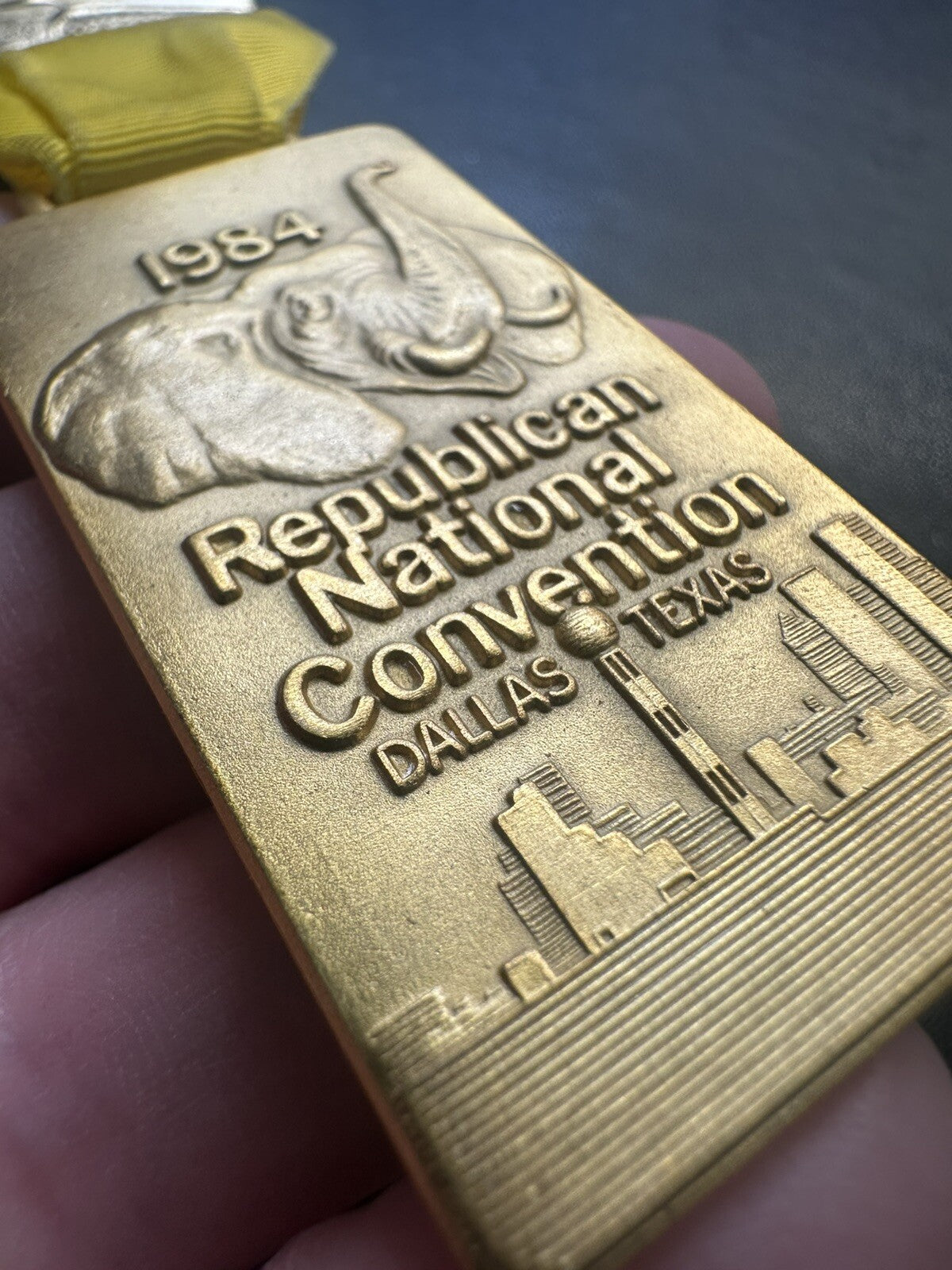 1984 President Ronald Reagan Republican National Convention Alternate Delegate