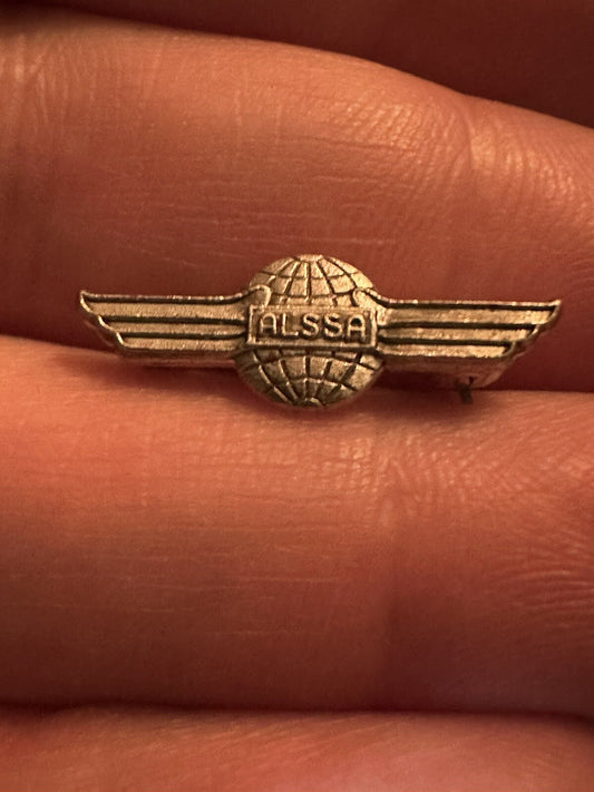 ALSSA Air Line Stewards and Stewardesses Association Union Small Lapel Pin
