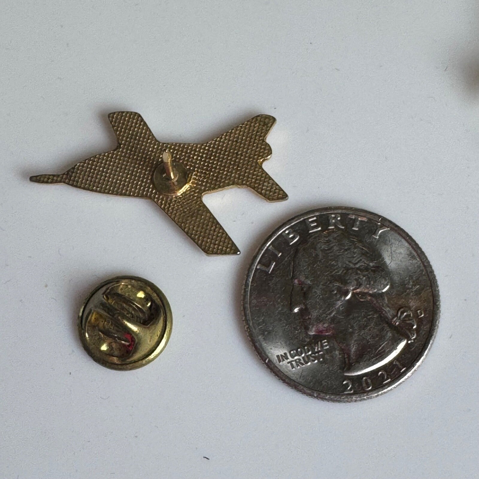 Vintage Coors Light Silver Bullet Airplane Lapel Pin BD-5J Advertising 