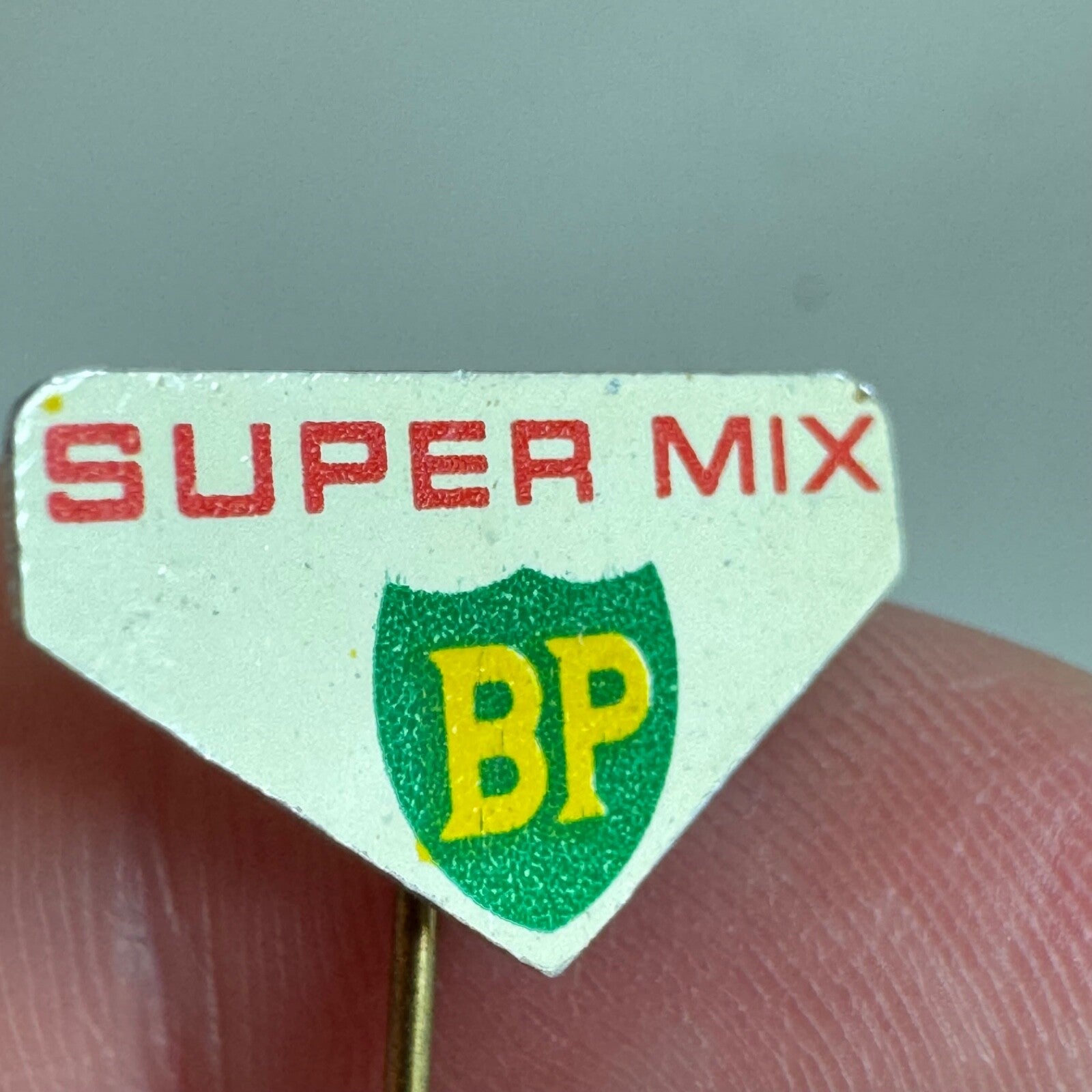 Vintage BP Super Mix Stick Pin Lapel Pin