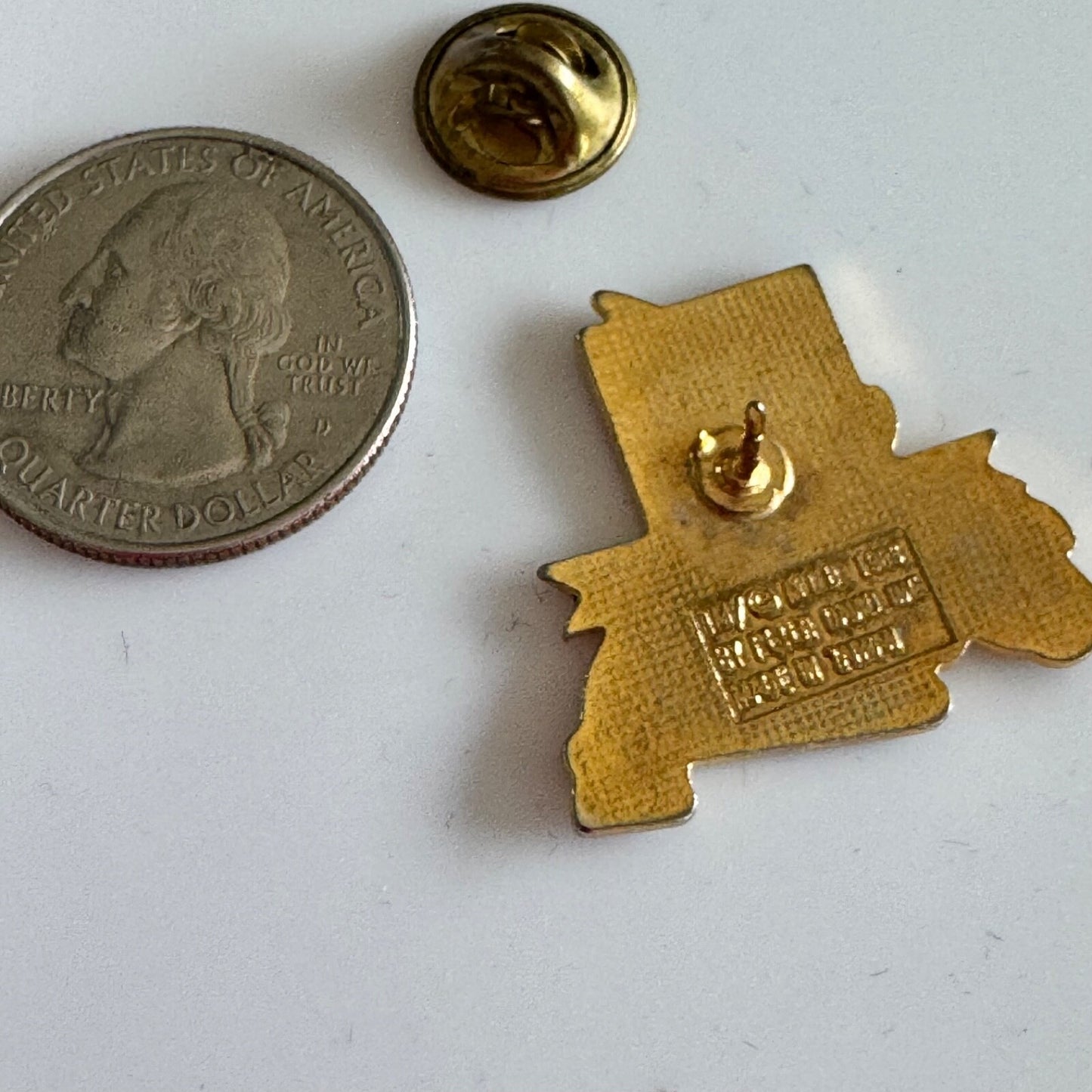 Vintage 1988 Atlanta Braves Logo Pin – "A" Emblem with Tomahawk Design