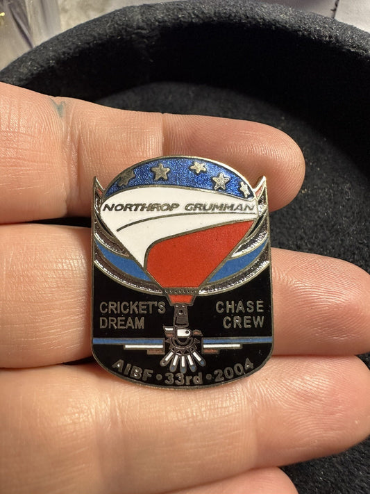 2004 Albuquerque Chase Crew Pin Northrop Grumman Balloon Fiesta AIBF