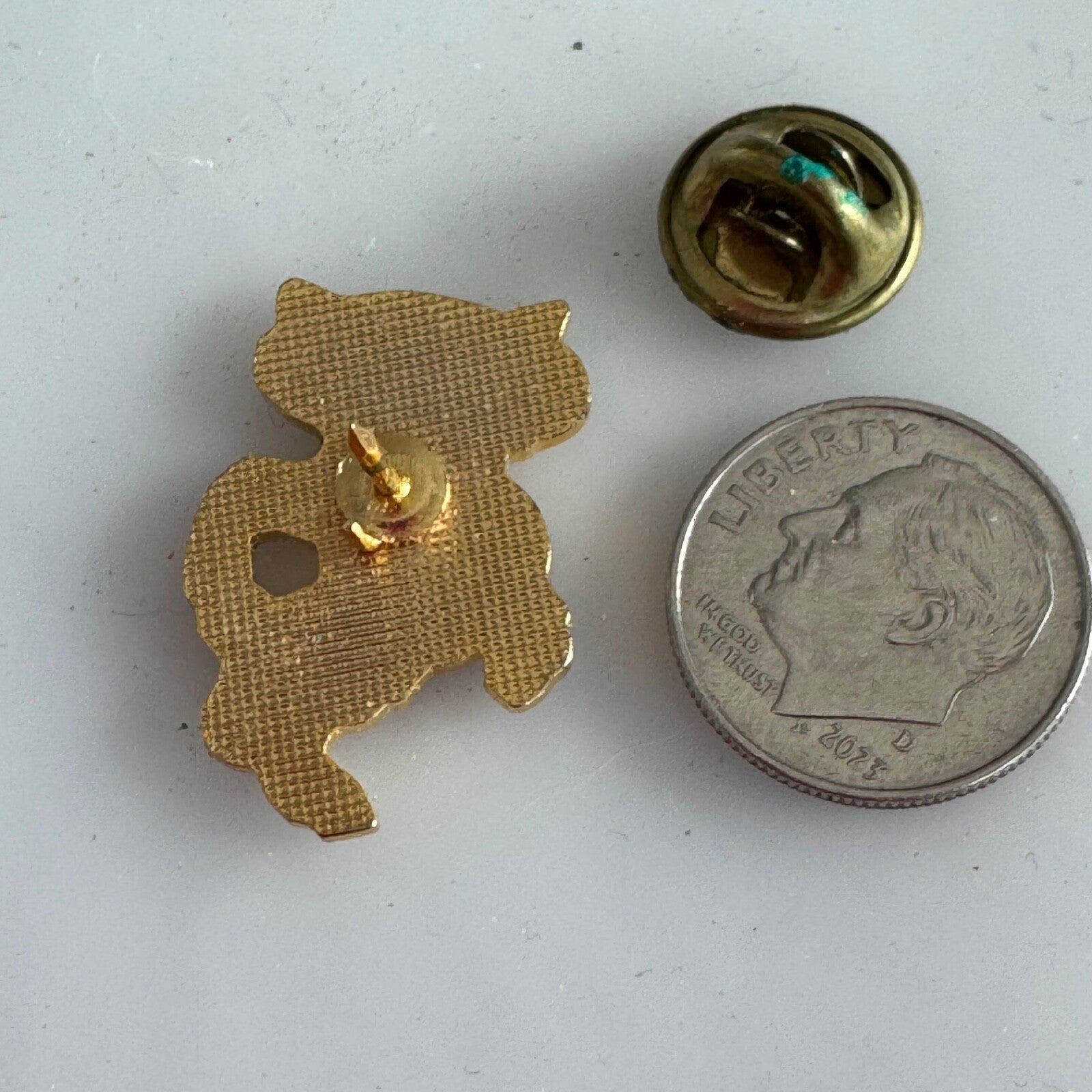 Vintage University of Wisconsin Bucky Badger Lapel Pin