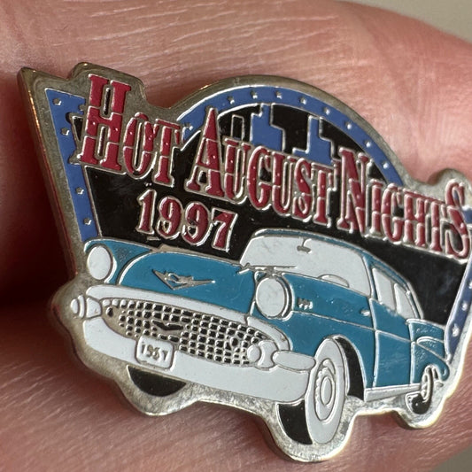 Vintage 1997 Hot August Nights Reno Nevada Lapel Pin 