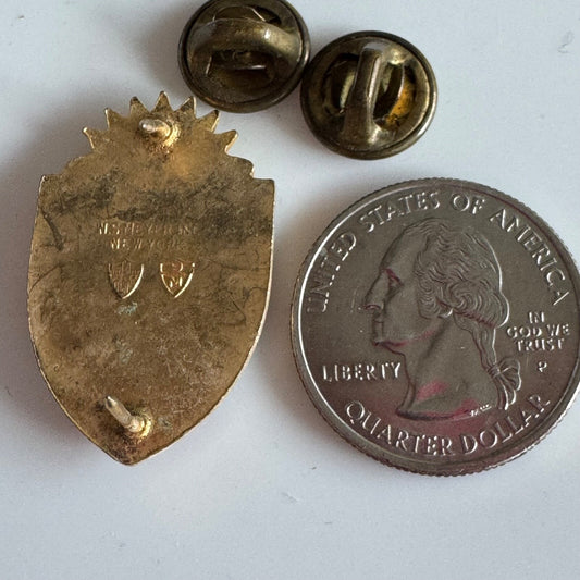 US Army 3rd Field Artillery NS Meyer DUI DI Pin Crest