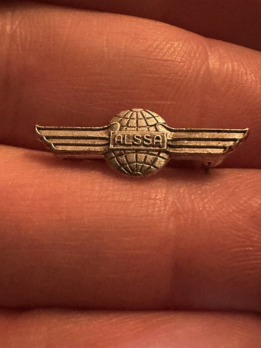 ALSSA Air Line Stewards and Stewardesses Association Union Small Lapel Pin