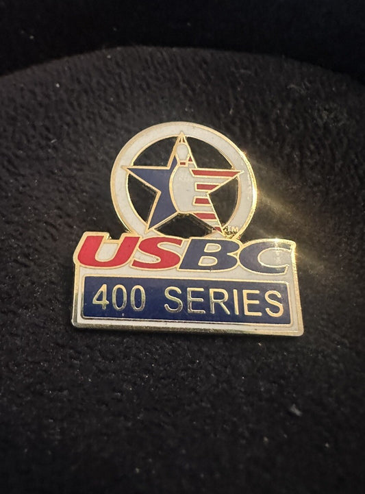 USBC 400 Series Bowling Award Enamel Lapel Pin