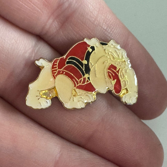 Vintage University of Georgia Bulldogs Lapel Pin UGA