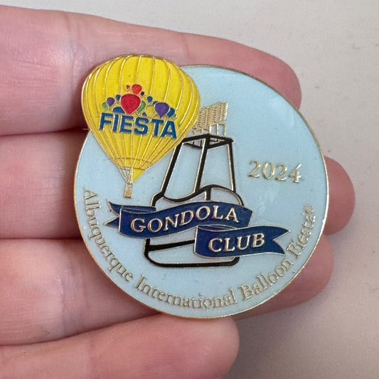 2024 Albuquerque International Balloon Fiesta GONDOLA CLUB Lapel Pin