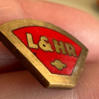 Lehigh and Hudson River Railway L&HR Logo Lapel Pin 
