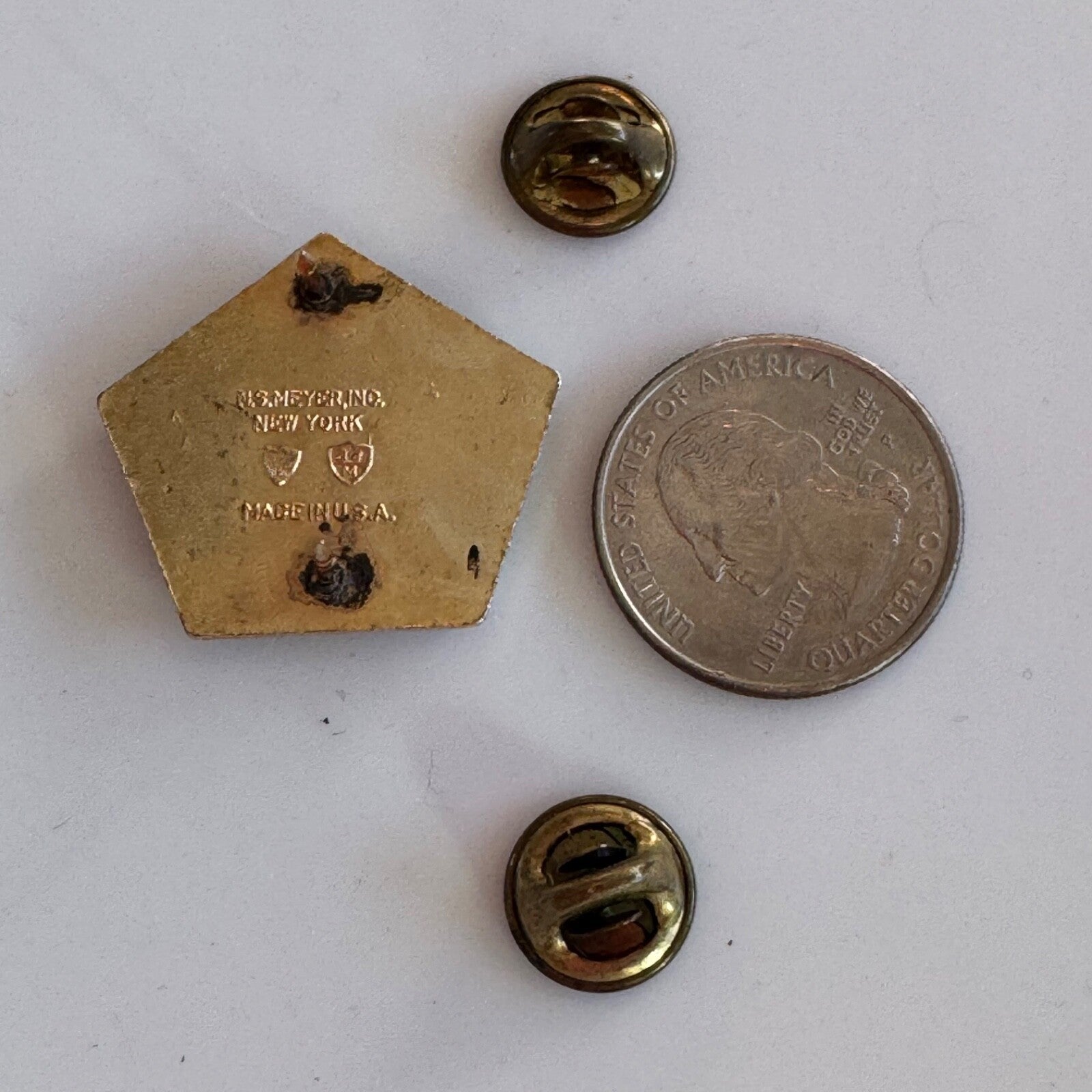 Ohio National Guard U.S. Army DUI Pin N.S. Meyer