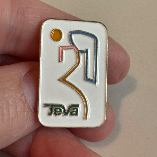 Vintage Teva Lapel Pin Advertising Sandals Desert Hiking