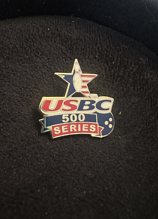 USBC 500 Series Bowling pin badge