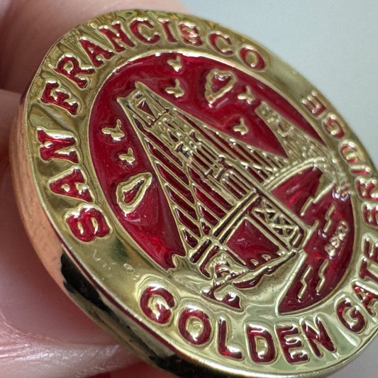 San Francisco Golden Gate Bridge Lapel Pin – California, USA