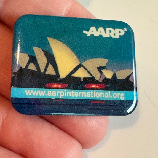 AARP International – Sydney Opera House Travel Outreach Lapel Pin Photo Realist