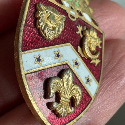 US Army 3rd Field Artillery NS Meyer DUI DI Pin Crest