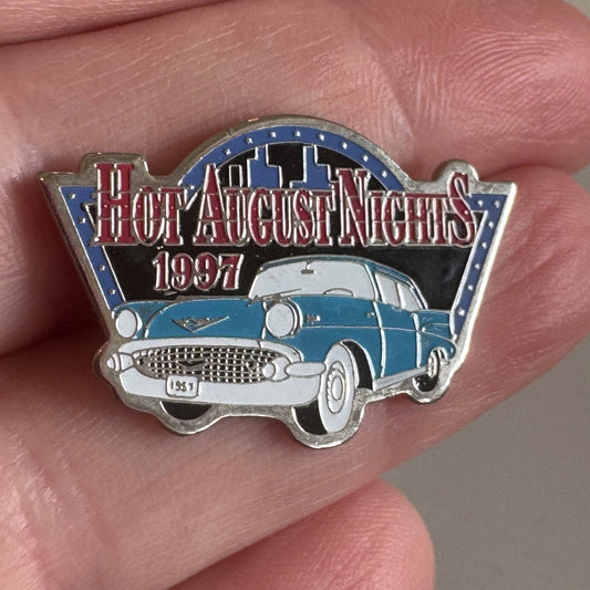 Vintage 1997 Hot August Nights Reno Nevada Lapel Pin 
