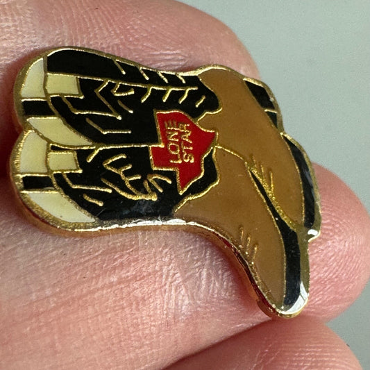 Lone Star Beer Cowboy Boots Pin – Texas Pride Enamel Badge