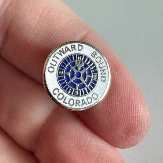 Vintage Outward Bound Colorado Pin – Compass Outdoor Program Badge