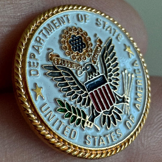 Vintage Department of State Lapel Pin