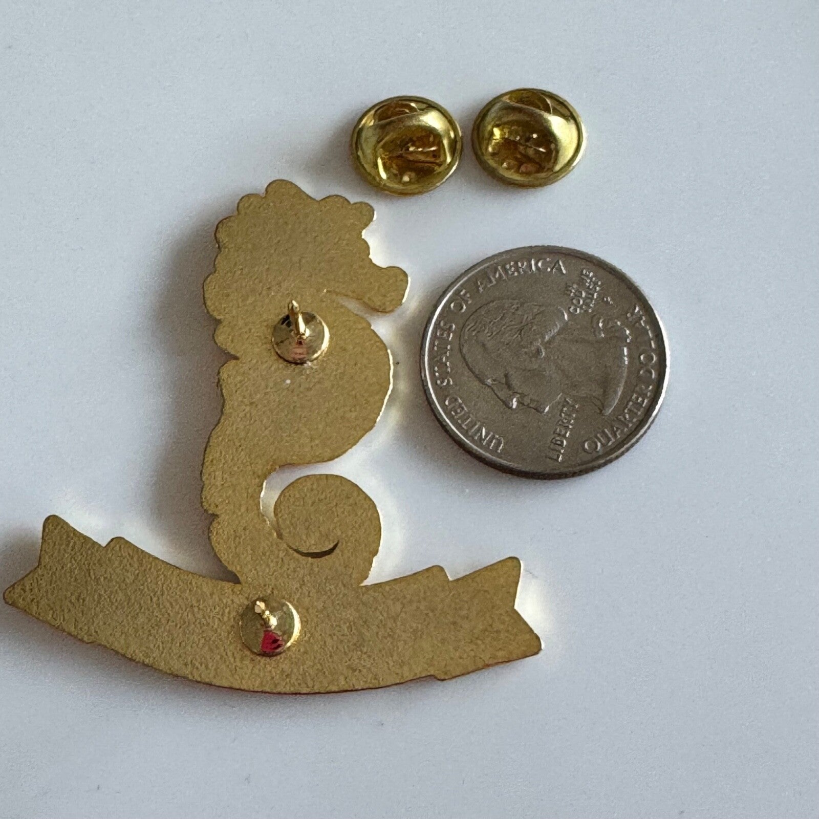 Ye Loyal Krewe of Grace O’Malley 2018 Pin – Gold Seahorse Mardi Gras Gasparilla