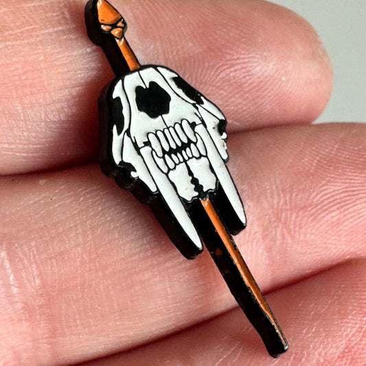 FARCRY PRIMAL Sabertooth Crest Pin Gamestop Promo Far Cry Ubisoft