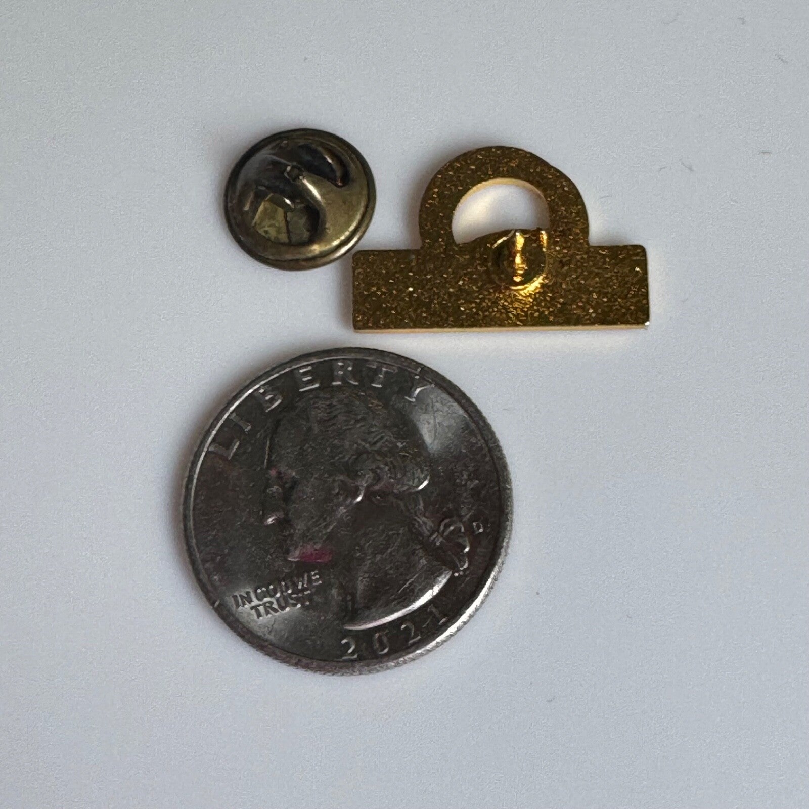 Vintage Continental Food Packaging Q Lapel Pin Enamel