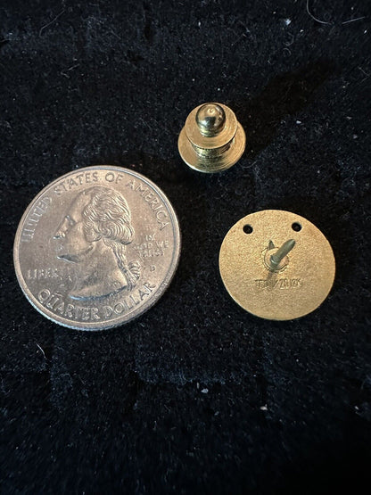 Walmart 1/20th 12k GF 10 Years of Service Lapel Pin Associate Wal-Mart