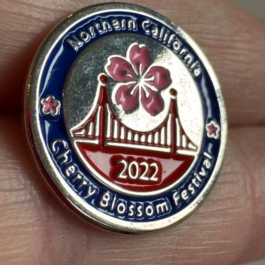 2022 Northern California Cherry Blossom Festival Lapel Pin