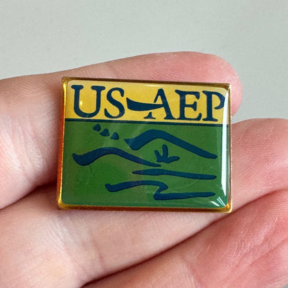 Vtg USAID United States-Asia Environmental Program US-AEP Pin
