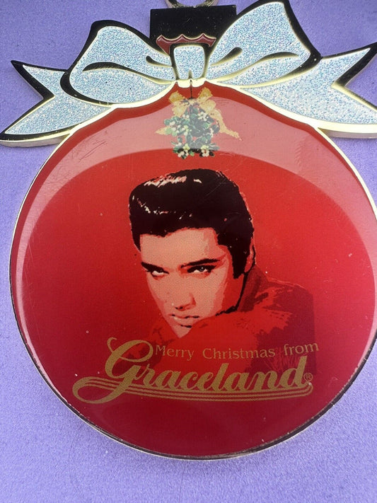 Joe Petruccio Elvis Presley Merry Christmas From Graceland Metal Ornament 205