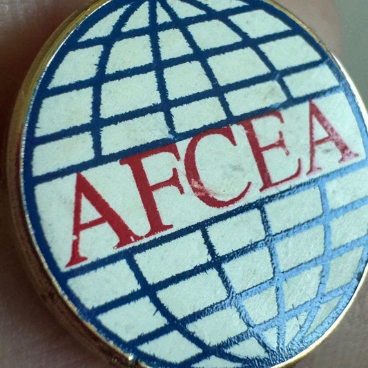 Vintage AFCEA Union Logo Lapel Pin