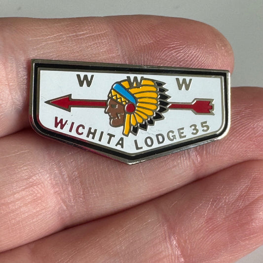 Wichita Lodge 35 Pin – Arrow of Light Boy Scout Collectible
