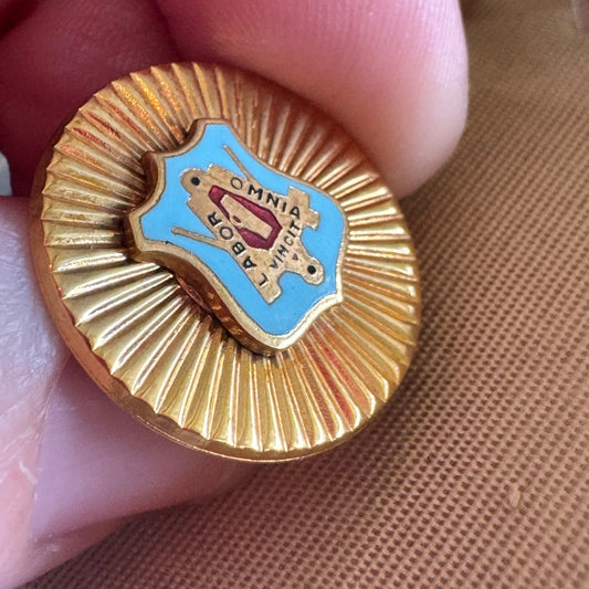 Vtg United Brotherhood of Carpenters UBC Union Cuff Links and Tie Pin Set