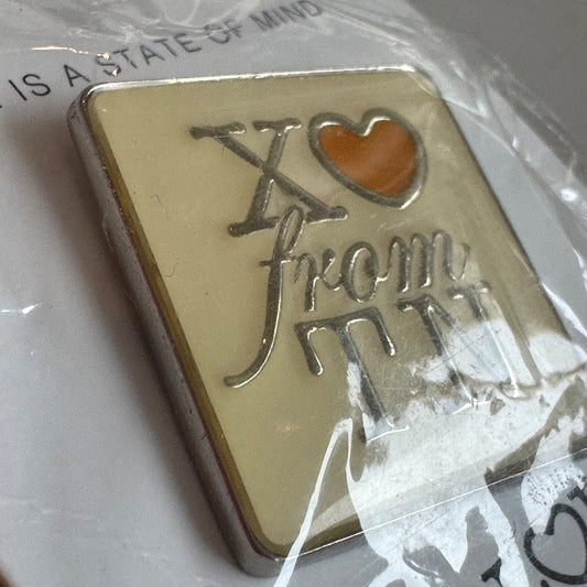 Xplore “XO from TN” Tennessee State Love Enamel Pin – Carded