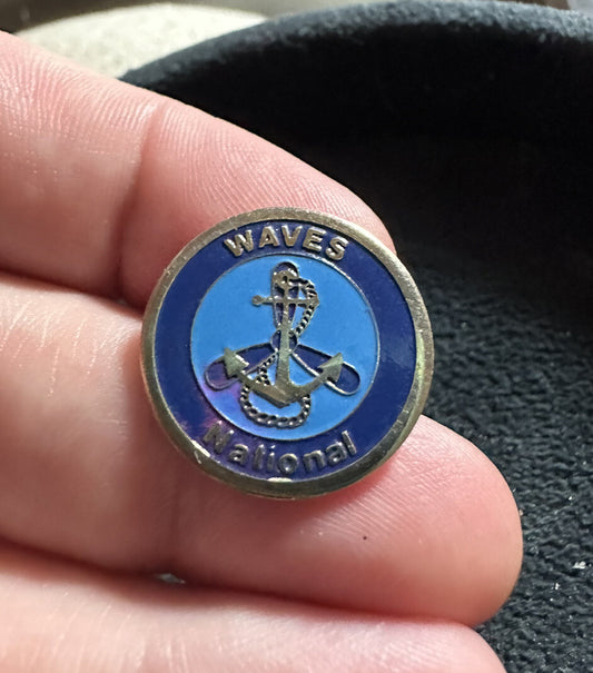 WAVES National Women of the Sea Services Lapel Pin