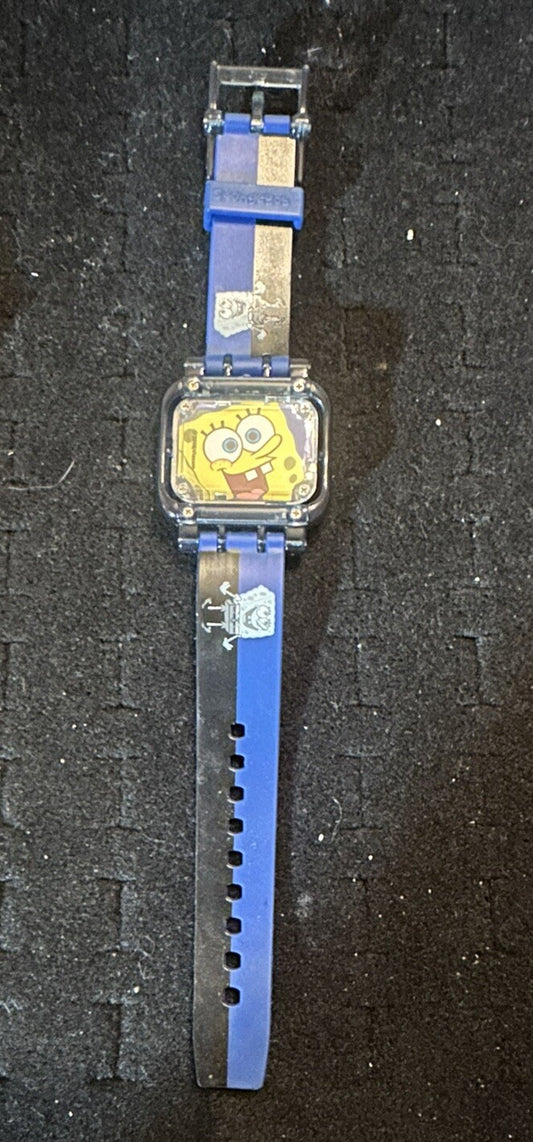 2004 Retro Sponge Bob Square Pants | Flipping Dial Watch