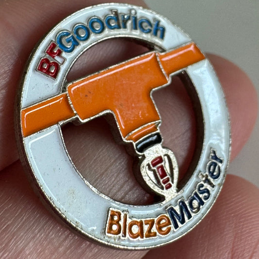 Vtg BFGoodrich BlazeMaster Sprinkler System Pin BF Goodrich Blaze Master